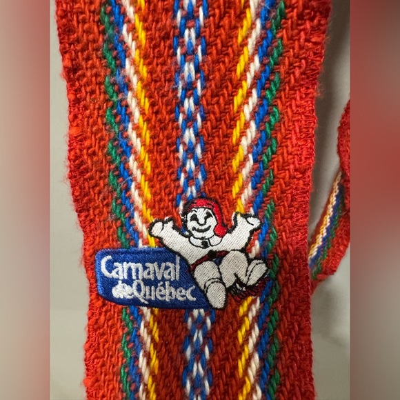Vintage Quebec Winter Carnival Scarf - RARE - Picture 2 of 4